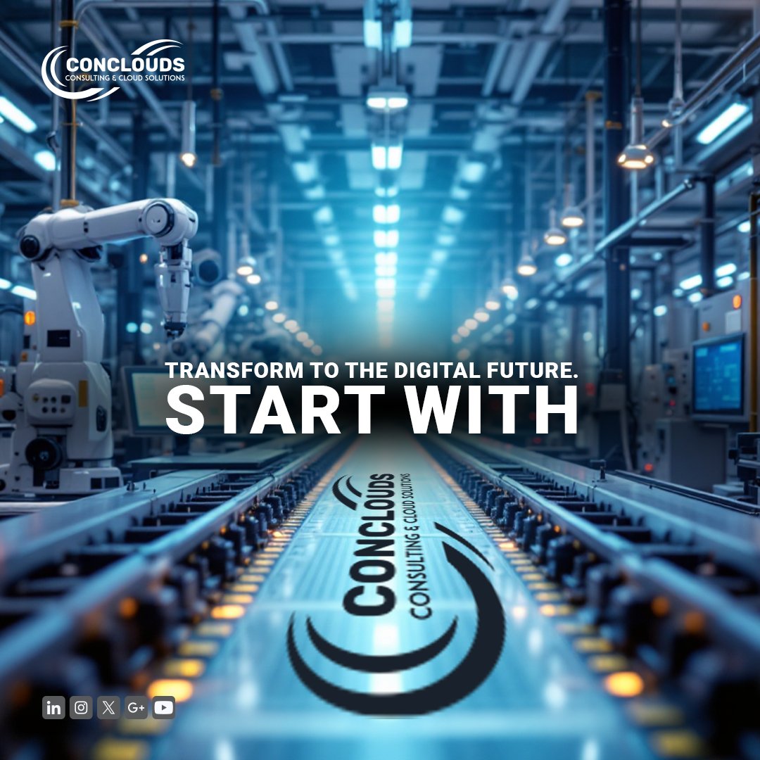 Conclouds2007's tweet photo. Manual errors? Operational delays? Conclouds turns yesterday's warehouses into tomorrow's smart factories.
#Conclouds #BusinessAutomation #SmartFactory https://t.co/3BHt9ewxvu