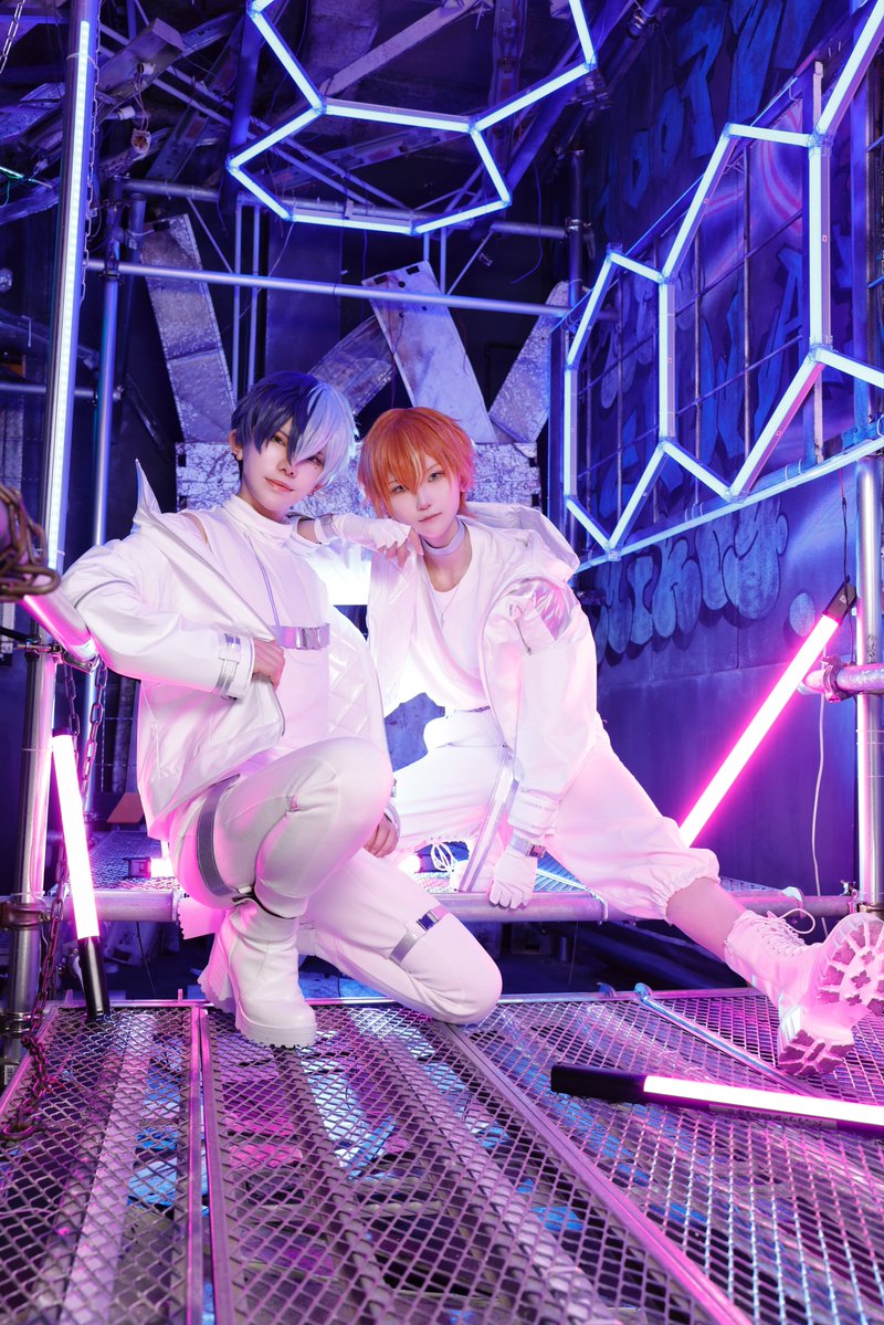 kkkmcos's tweet image. 〚Cosplay〛

　＿＿＿加速を続け全て乗り越えてきた

#prsk_cos　☕/🥞