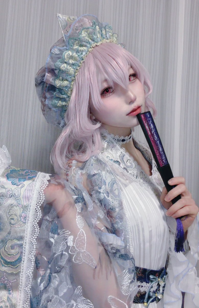 ⚠︎Cosplay
東方Project.西行寺幽々子

　　　願はくば花の下にて春死なむ
　その如月の望月のころ

#東方Projectコスプレ #宅コス