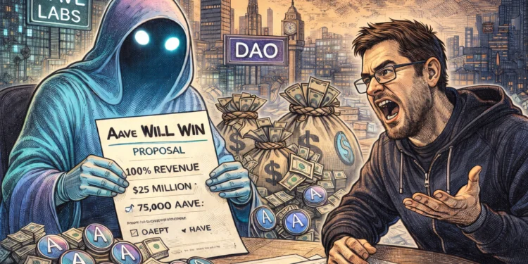 Aave proposed transferring 100% of all product revenue to the DAO! But it's asking for $50 million, drawing criticism from the community who see it as a cash-out disguised as goodwill.

Aave Labs has proposed the "Aave Will Win" framework, intending to transfer 100% of the