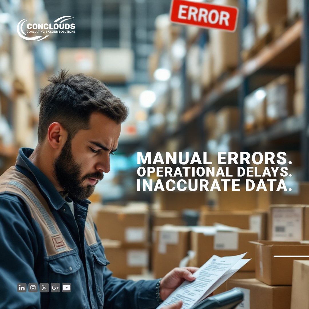 Conclouds2007's tweet photo. Manual errors? Operational delays? Conclouds turns yesterday's warehouses into tomorrow's smart factories.
#Conclouds #BusinessAutomation #SmartFactory https://t.co/3BHt9ewxvu