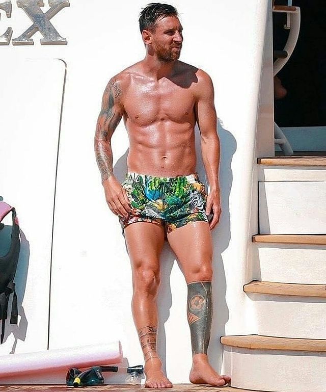 Why do people think messi doesn't work hard hard and take care of his body??

This is literally him at 38