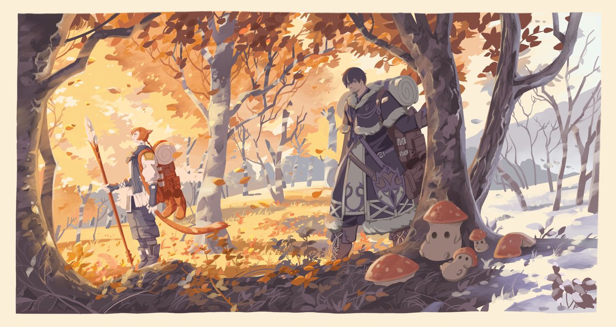 秋が終わり、冬が来る