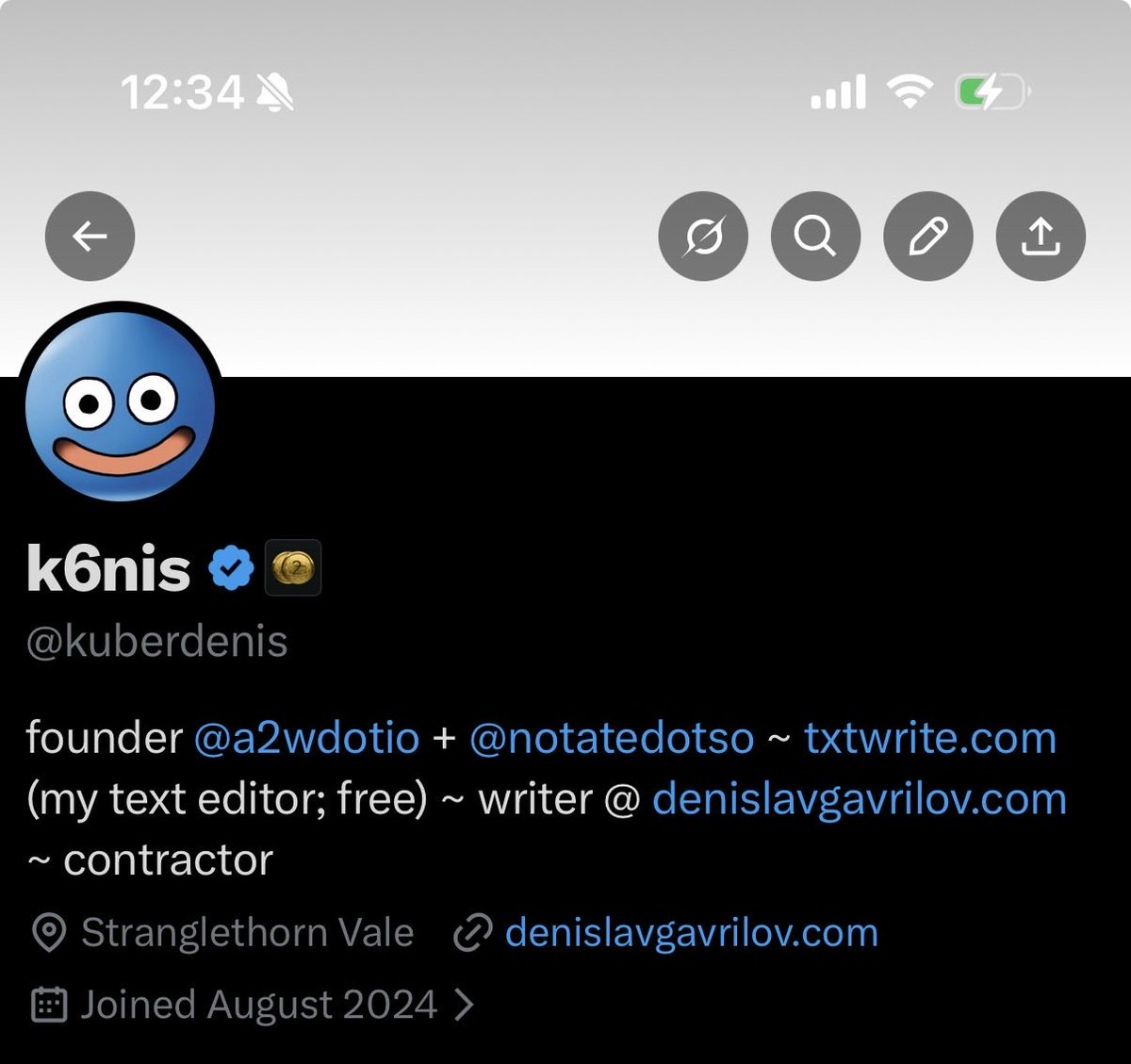 Denislav Gavrilov tweet media