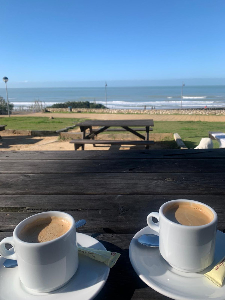 Café con vistas.