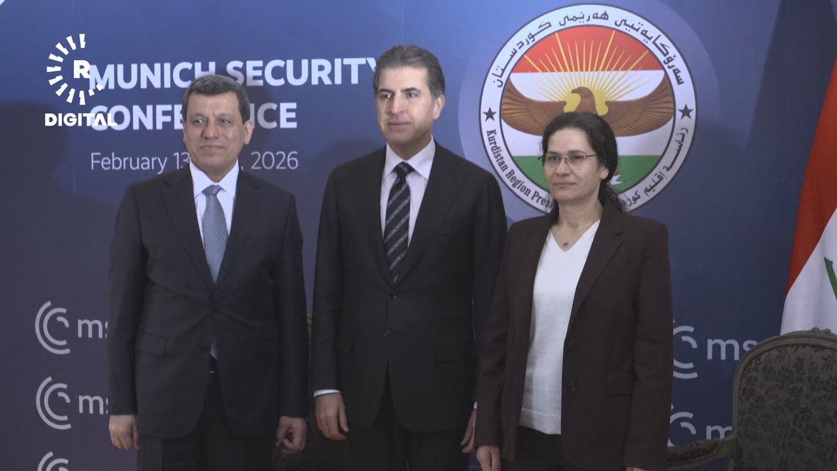 #WÊNE - Nêçîrvan Barzanî, Mezlûm Ebdî û Îlham Ehmed li Munîhê li hev civiyan

#MSC2026