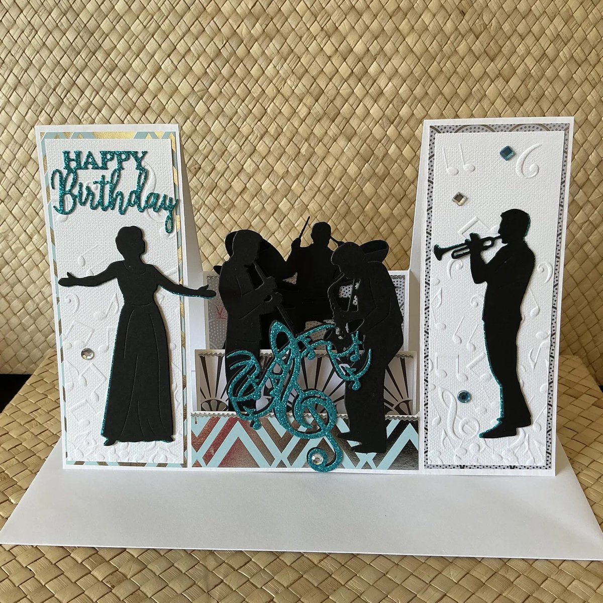 cardsallacarta's tweet image. Jazz Band Birthday Card, Instrument Ensemble, Musicians and Si by AllaCartaCards 
 etsy.me/4alEy2U 

#UKGiftAM #allthatjazz #handmadeinuk #etsyfinds #mhhsbd