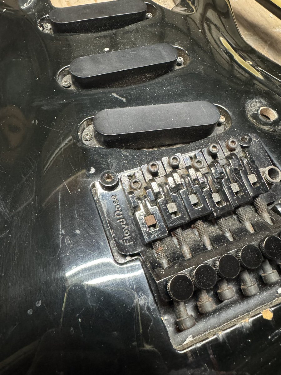 My new gear EdwardsのホライゾンSUGIZOモデル。 スリーシングルが良い