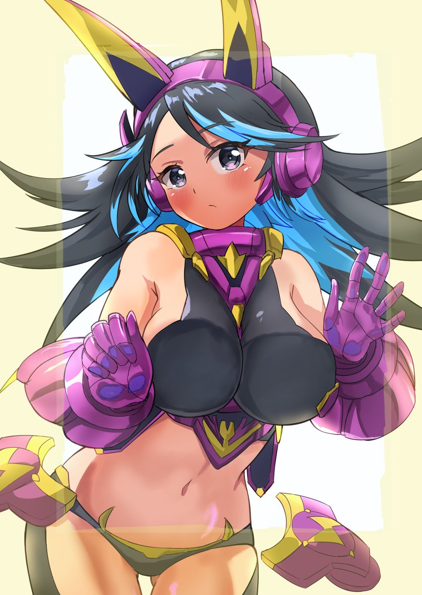 bin_isazawa's tweet photo. 遠方範囲になったことで城攻撃の時に一旦ぎゅむっとなるサンディアちゃん

ジャンヌダルク第３くるぜ！祝おへそ！
 #にゃんこ大戦争 https://t.co/y1reBU9kgd