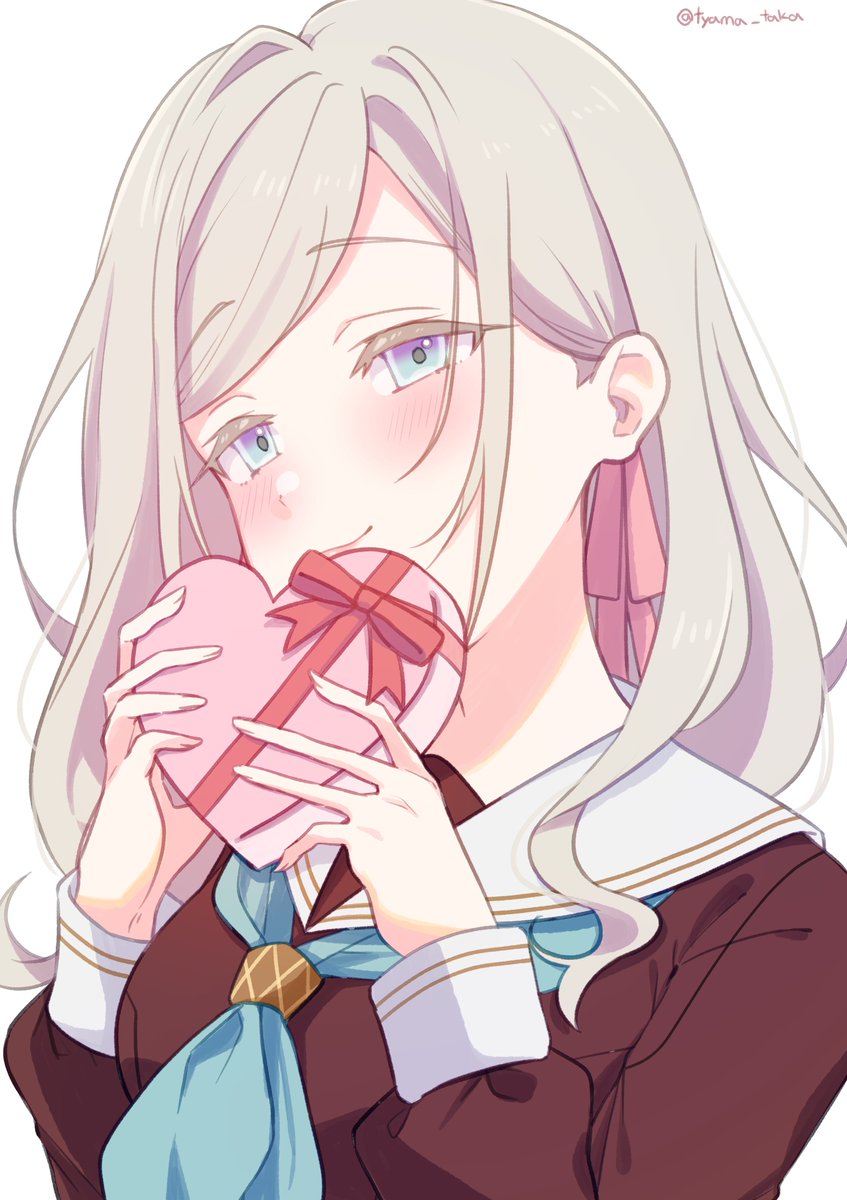 チョコ欲しいの?どうしようかなぁ～🧸💕
 #蓮ノ空美術部 