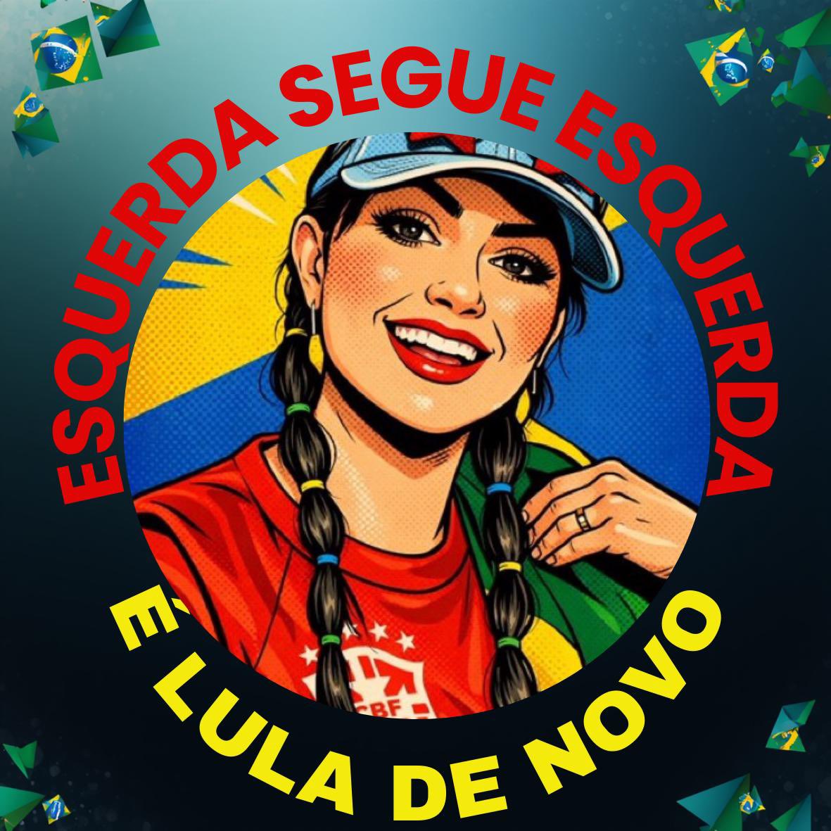 Alô Compas!
Bora continuar a nossa luta aqui no X para a reeleição do Presidente Lula e realizar a MAIOR FAXINA NO CONGRESSO NACIONAL?

Me segue que eu sigo de volta!
Obrigada pelo apoio Companheiro Nilson!

Esquerda segue Esquerda 🚩🚩🚩
<a href="/nessacouttto/">Vanessa Couto</a> 
<a href="/Nilsonhandebol/">N.H</a>