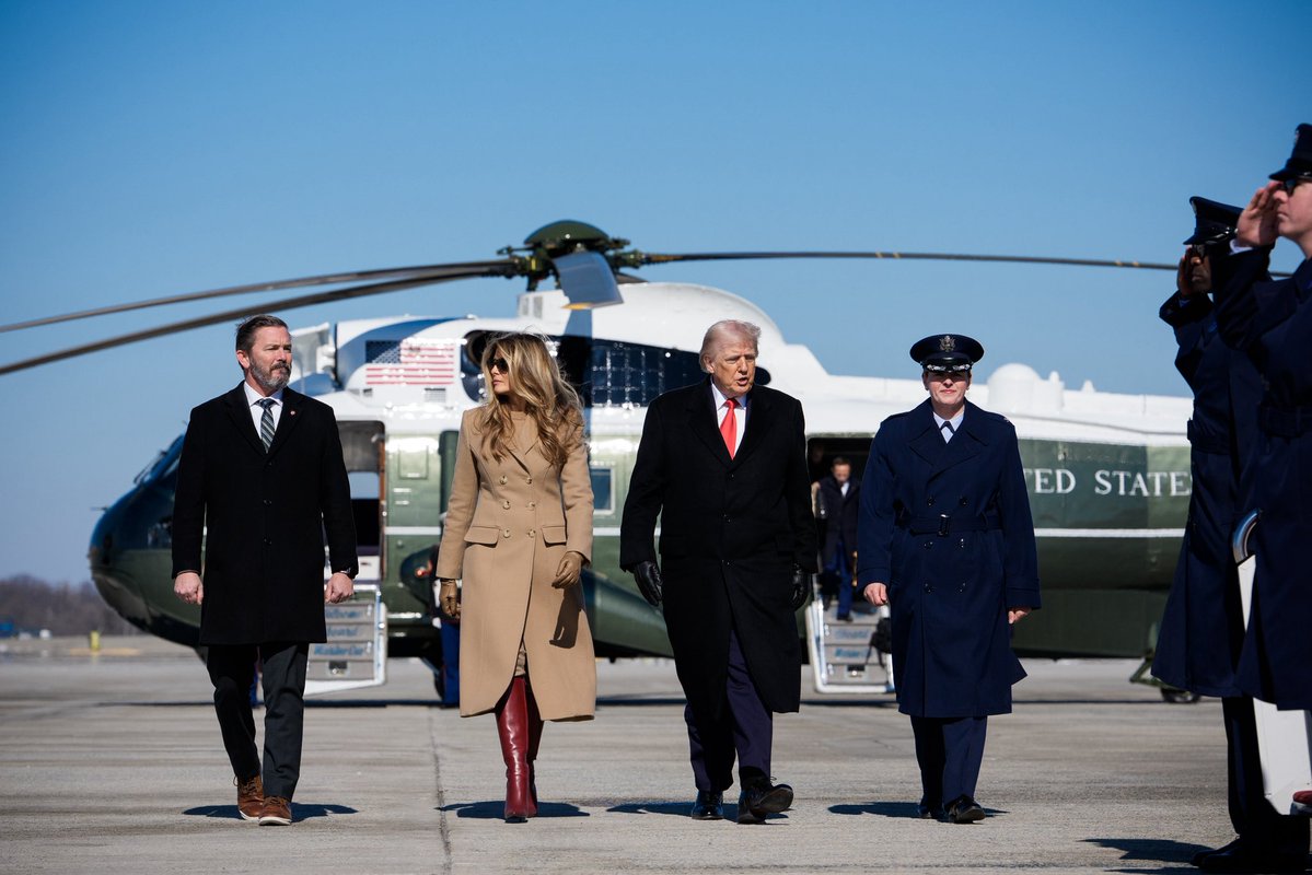 President Trump and the First Lady joined the military and their families at Fort Bragg and Pope Army Airfield | February 13, 2026

<a href="/Para_Bellum666/">OldMonkey 🇺🇸🇲🇫🇨🇦</a>