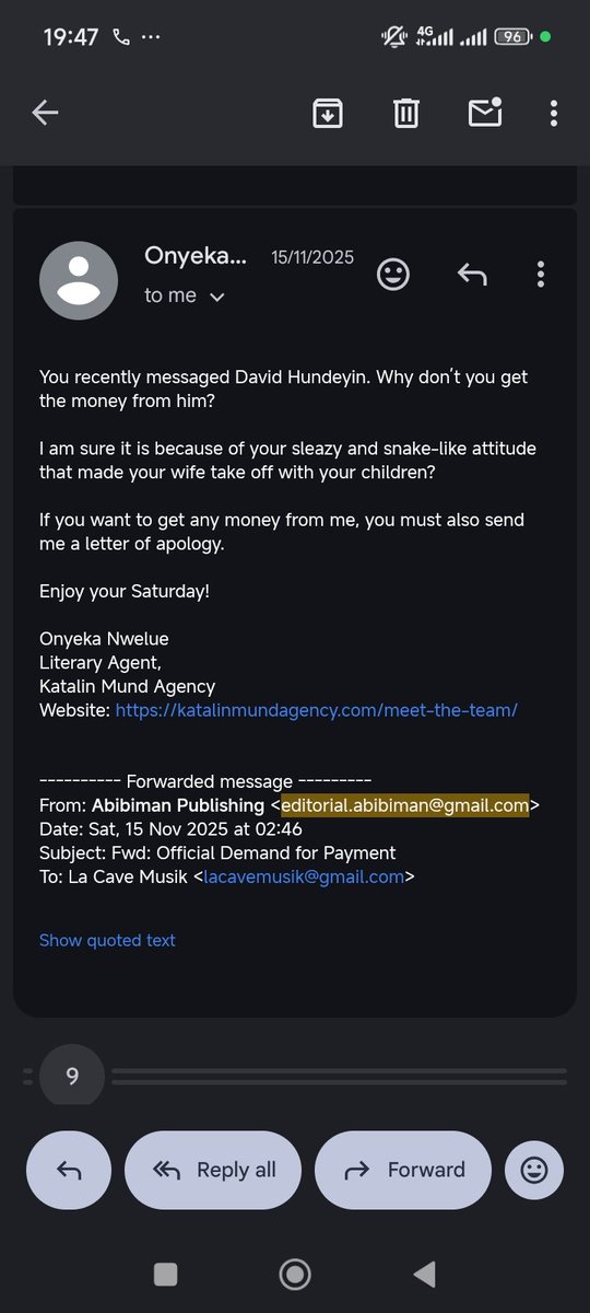 John Chinaka Onyeche tweet media