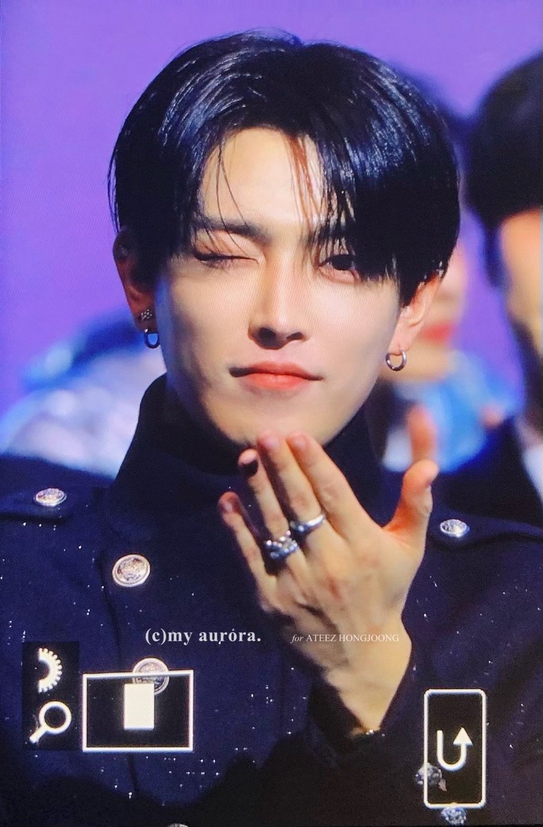 myaurora1107's tweet image. 260215 한터쭝이 
#홍중 #HONGJOONG #에이티즈 #ATEEZ