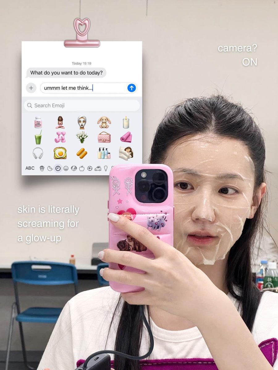 Sunday ritual: 🍵+🧴+🎧