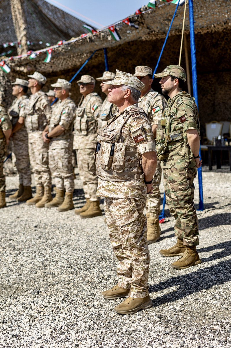 جلالة الملك: سعدت بوجودي اليوم بين رفاق السلاح. أنتم مصدر فخر للأردنيين جميعا، وسيبقى الجيش العربي مصنعا للرجال ومدرسة للإخلاص والعطاء في حب الوطن