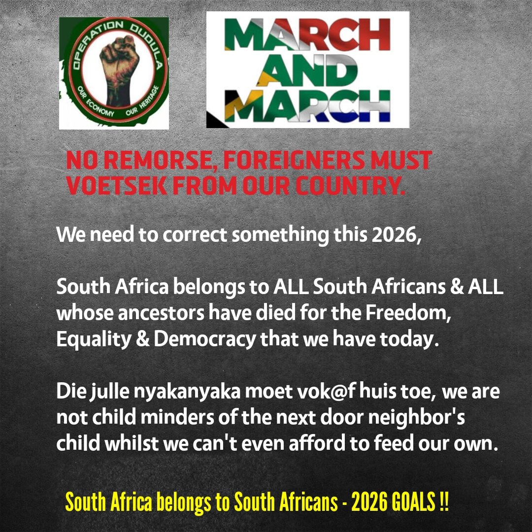 Asijiki - South Africa belongs to South Africans, it's NOT A SHARED STATE with the African Continent <a href="/GovernmentZA/">South African Government</a> <a href="/MYANC/">ANC - African National Congress</a> <a href="/Our_DA/">Democratic Alliance</a>