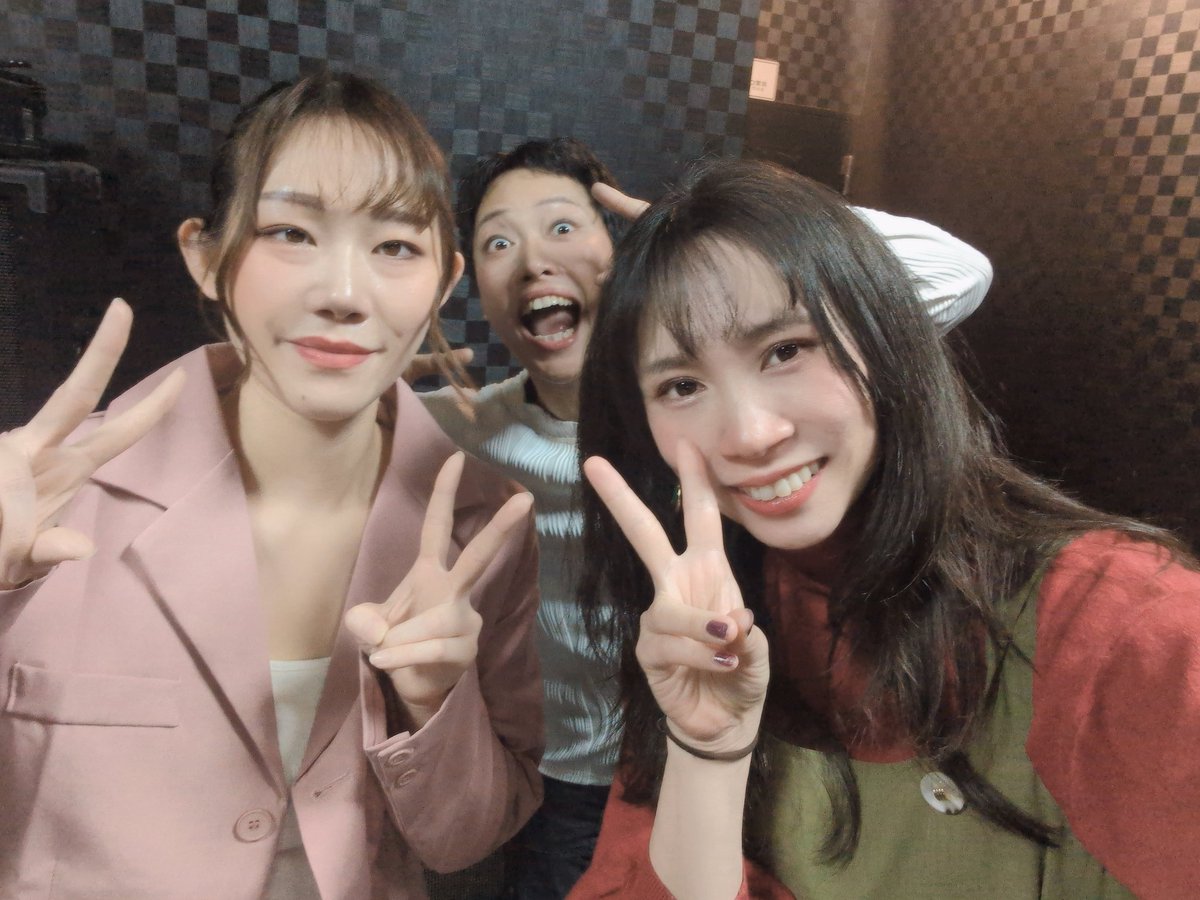 mitsuna7's tweet photo. そして久しぶりの福田りんさんと、主催の中野加奈子さん✨️

主催ほんとに大変やのにたくさんやっててすごい‥！！また呼んでもらえるようにがんばろー！🫶 https://t.co/ObsMFRmF4c