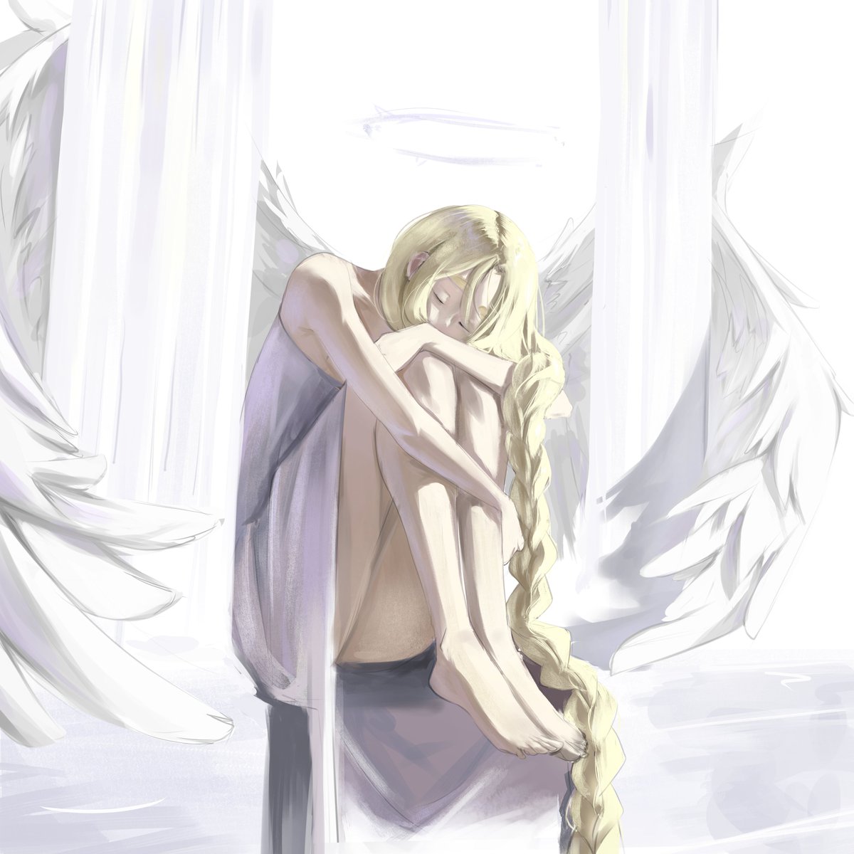 Guardian angel 
(based on that one angel OC)
#Kumaartsu