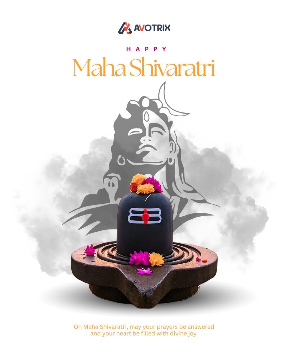 Team Avotrix wishes you and your family a blessed Mahashivratri. May Lord Shiva shower you with peace, prosperity, and success.
🔱 Happy Mahashivratri! #shivratri2026 #HarHarMahadevॐ