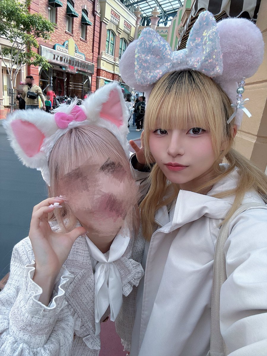 私は1月、そらちゃんは2月、ゼロちゃんは3月にディズニー行っとるの