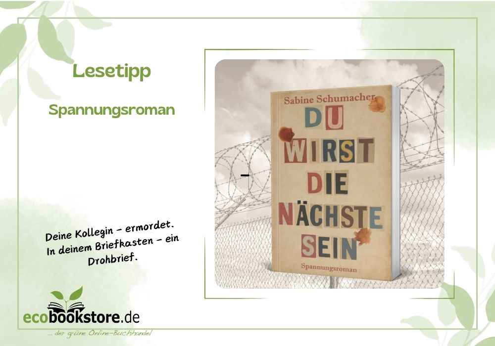 Spannend von der ersten Seite an! "Du wirst die Nächste sein" von Sabine Schumacher hat mich bis zum Schluss mitfiebern lassen.
👉 Unsere Rezension jetzt im Ecobookstore! ecobookstore.de/shop/magazine/…

#Spannungsroman #Buchtipp