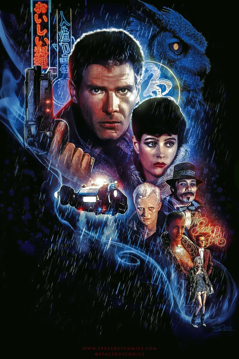 britmedia2000's tweet photo. Blade Runner 
(1982)

By Spaceboy Comics

Rick Deckard, an ex-policeman, becomes a special agent with a mission to exterminate a group of violent androids

REF: PHX/BLADERUNNER/POSTERART/023
#BladeRunner1982 #PosterArt https://t.co/Nzaz6bZbji
