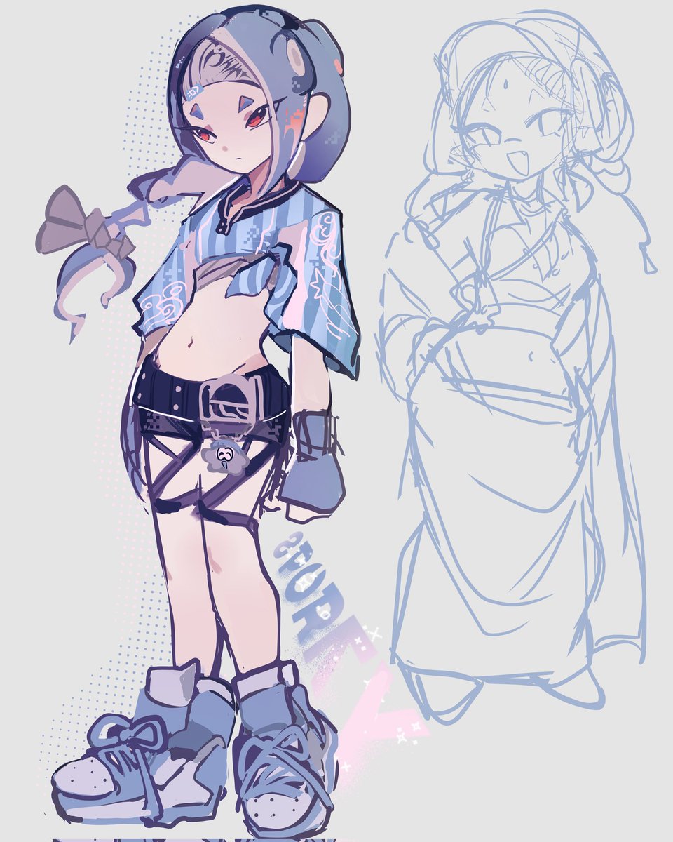 Sporty shiv (｀皿´)