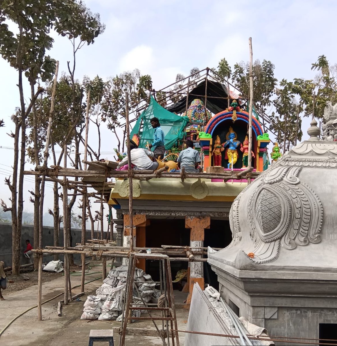 🛕 Samprokshanai Appeal 🛕

Ponniyaman Temple – Cheyyar District.

An ancient 1000-year-old temple, home to divine deities Ponniyaman, Vinayagar &amp; Lord Krishna, is preparing for a sacred Samprokshanai festival . 

Earlier planned on November 2025 now it’s rescheduled to March 8th