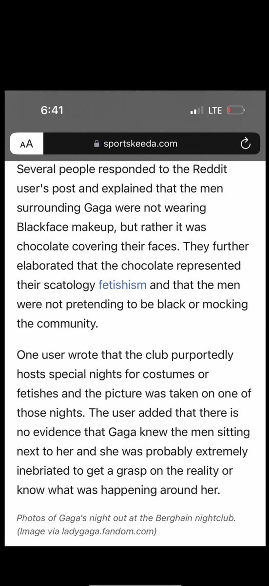 gagaupdated's tweet photo. Spreading misinformation isn’t cute when you stan a rapist’s apologist wife💀 https://t.co/tuAsynQlu3