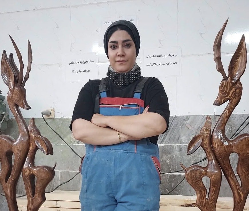 #بهار_سجادی بیشتر از یک ماهه که بازداشت و به زندان سبزوار منتقل شده