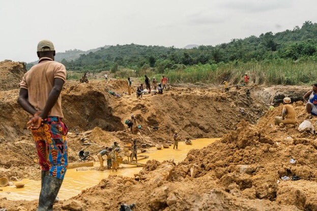 Remember to tell a friend to tell another friend and your preacher that GALAMSEY is ongoing 

#StopGalamseyNow