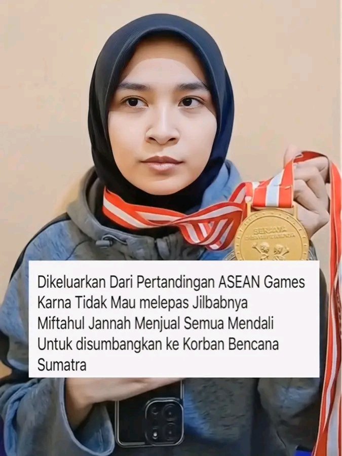 RESPEK! Dulu Rela Lepas Emas Demi Hijab, Kini Lepas Semua Medali Demi Sumatera! 😭😭😭

Sebelumnya dunia sempat heboh saat ia memilih DICORET dari Asian Para Games karena menolak melepas jilbabnya. Dia kehilangan kesempatan dapat medali emas demi menjaga kehormatannya sebagai