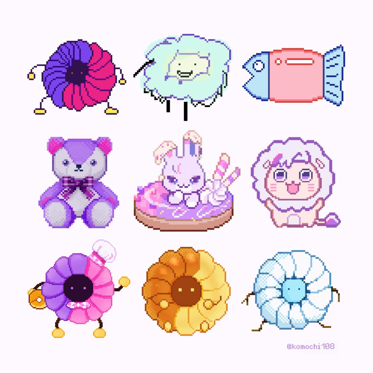 ドット絵マスコット #絵スコート