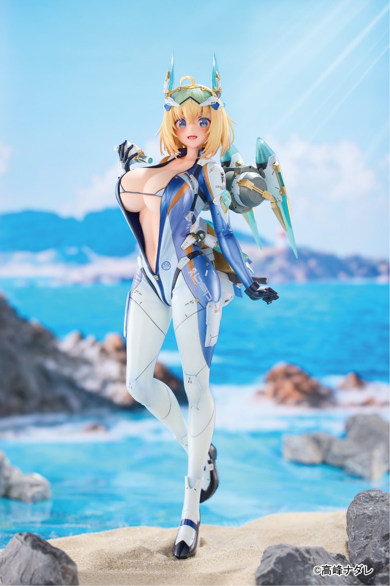 VKEND_Hobby's tweet photo. 【✨受注開始予定✨】

@nadare3nWMM 氏イラスト作品
「ソフィア・F・シャーリング ― ウェットスーツ Ver.」は、いよいよ明日から受注を開始いたします。

2名様にプレゼント🎁
■応募方法
①当アカウントをフォロー
②この投稿をリポスト＆いいね

抽選締切：3月15日 23:59:59 https://t.co/uAqgTWLmpB