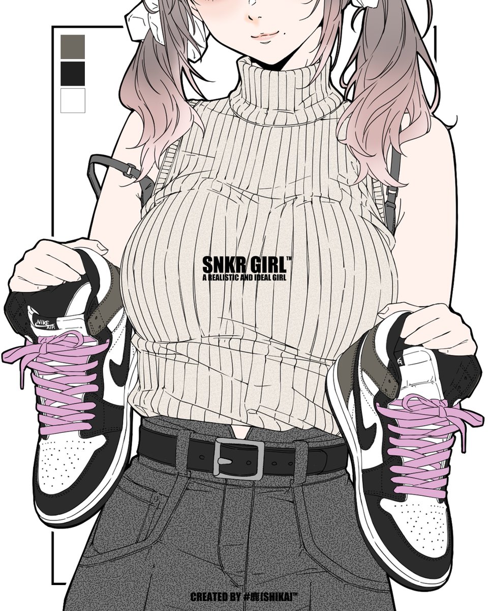 shika_snkrs's tweet image. “SNKR GIRL”