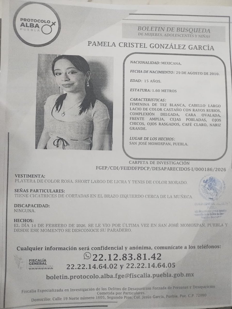 juaramiva's tweet photo. Es la hija de un amigo, por favor compartan 

@laredcincoradio , @pueblarojamx ,@Ultrapuebla , @Diario_Cambio https://t.co/ZcqVc9V5N7
