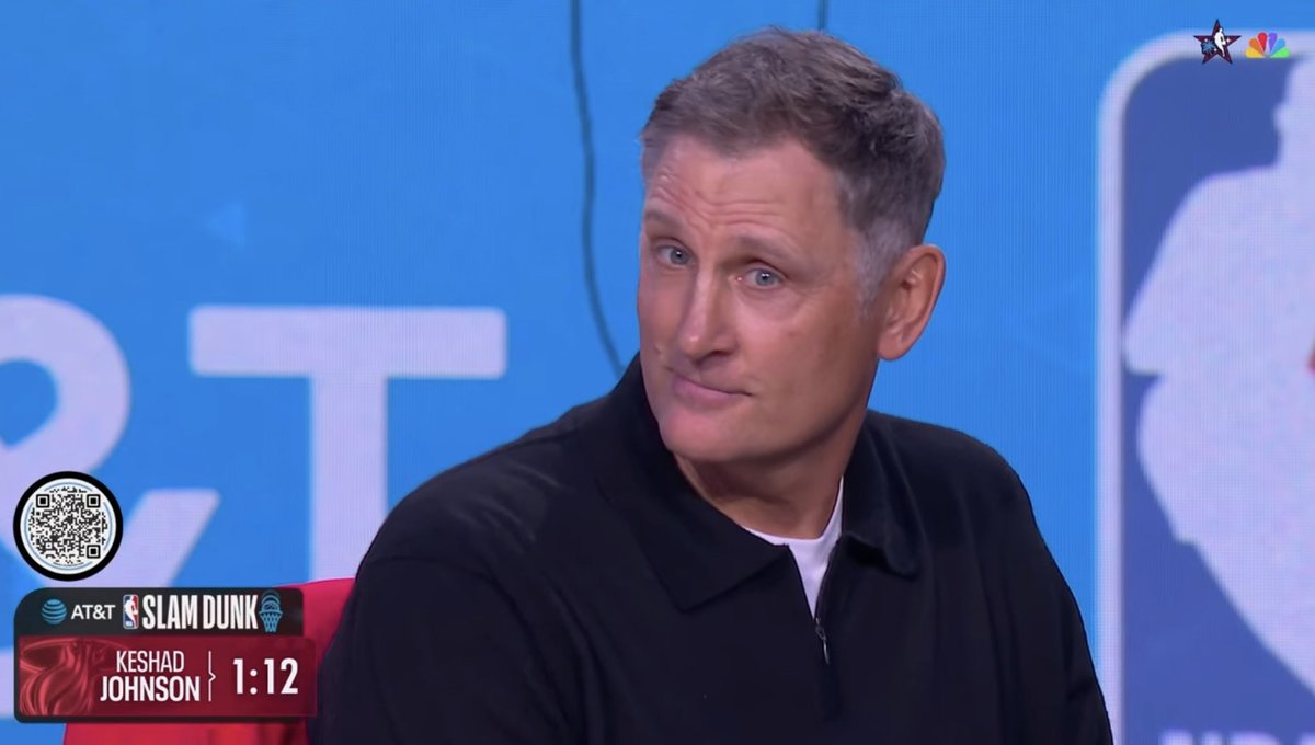 La cara estilo The Office de Brent Barry ayer después de ver la esquizofrenia de Keshad Jhonson en vivo es oro puro.

De los mejores planos que he visto en mucho tiempo en la NBA.