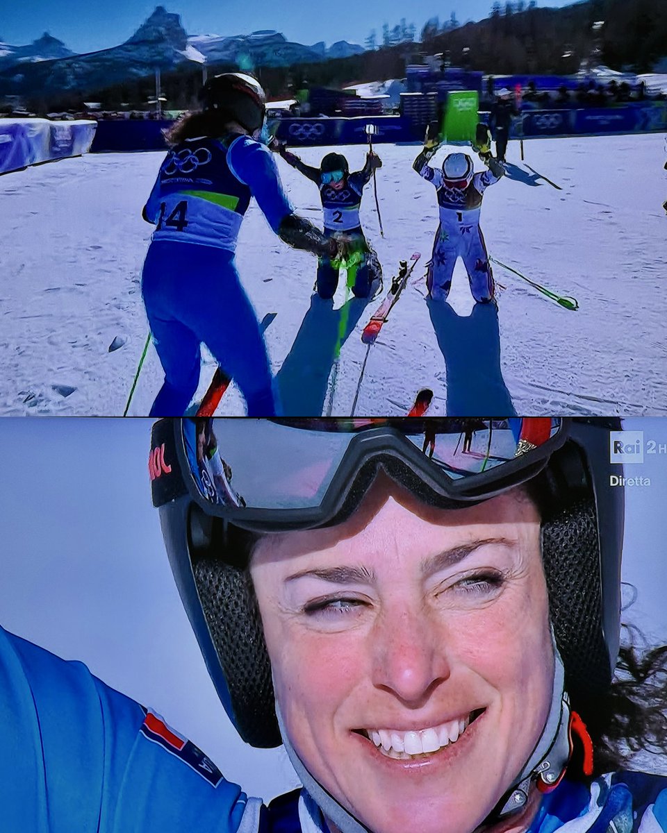 Cosa c’é di meglio della più incredibile impresa nella storia dello sci e dello sport italiano di Federica #Brignone, ossia la vittoria di un Oro Olimpico a soli 9 mesi da uno sbriciolamento del piatto tibiale, del perone, del crociato e del menisco, con meno di due mesi di