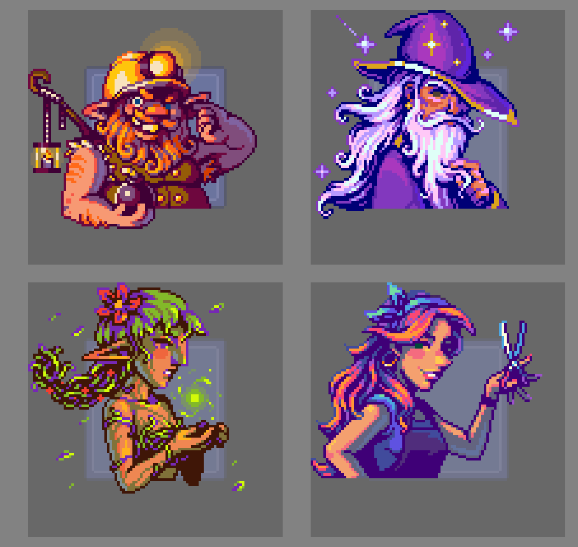 Some portraits I made so far! redd.it/1r5d6ww