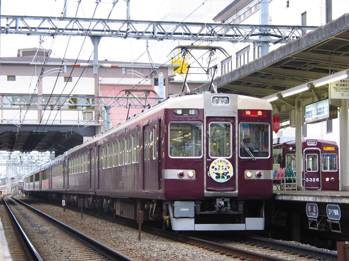 先日雪の日に6300系撮りに行きましたが、まだraw現像してなくて繋ぎで
本線特急時代です。
来るやつ来るやつパンダ看板😂
既に🐼の本物を日本では観れないんですよね。