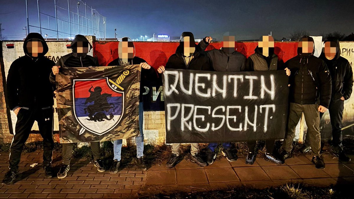 carthaginoie's tweet image. 🏴De la Grèce au Danemark, de la Serbie aux USA, la jeunesse nationaliste se mobilise pour notre camarade Quentin. 

Tôt ou tard, le monde blanc se débarrassera de la racaille antifasciste.