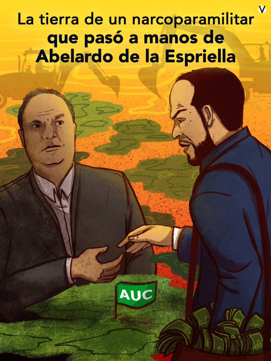 Lean esto por favor: el candidato adquirió un predio sobre un título minero que perteneció al ‘Comandante Barbie’. La propiedad colinda con fincas del mismo narco condenado, vinculadas a procesos de extinción, despojo y una de ellas fue base paramilitar ⬇️
voragine.co/historias/inve…