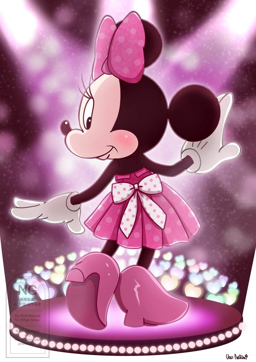 ミニーの日カウントダウンイラスト！ 『オンステージ！』 ミニーの日