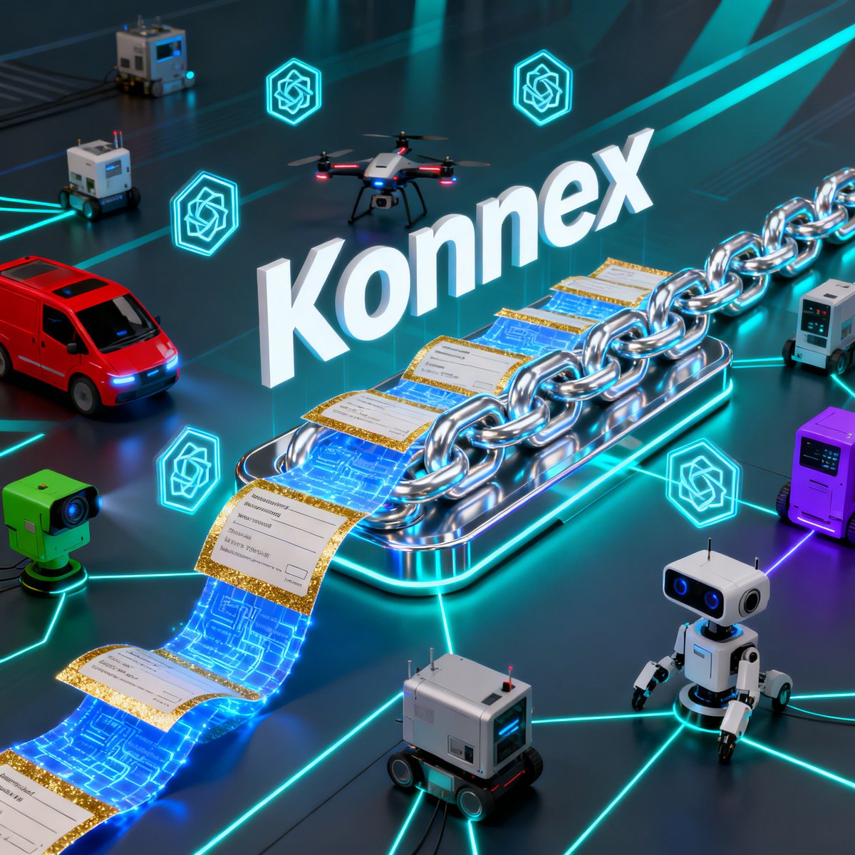 How <a href="/konnex_world/">Konnex</a> Proof-of-Physical-Work actually works (for builders):

Independent validators take sensor data - LIDAR, cameras, GPS - and convert it into cryptographic proofs of completed work.
⬇️
Those proofs become audit-grade receipts, immutable and verifiable on-chain.
⬇️