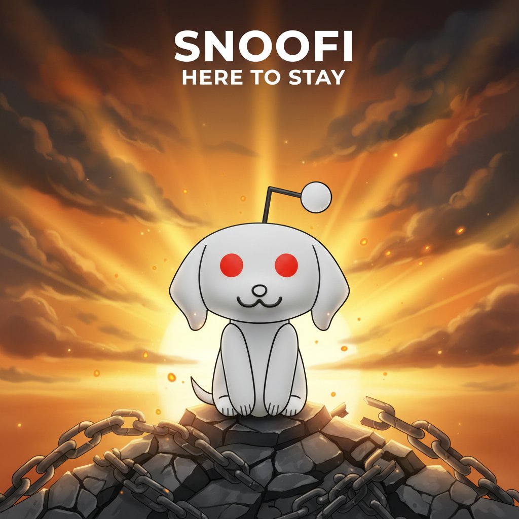 $snoofi on <a href="/solana/">Solana</a> is still here. Resilience is shown time and time again, and yet you snooze on the Reddit dog