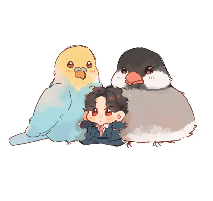 舘様(エータ)と鳥さん