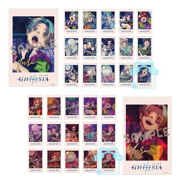 交換】グノーシア インスタントフォト風カード ［譲］ユーリ、セツ