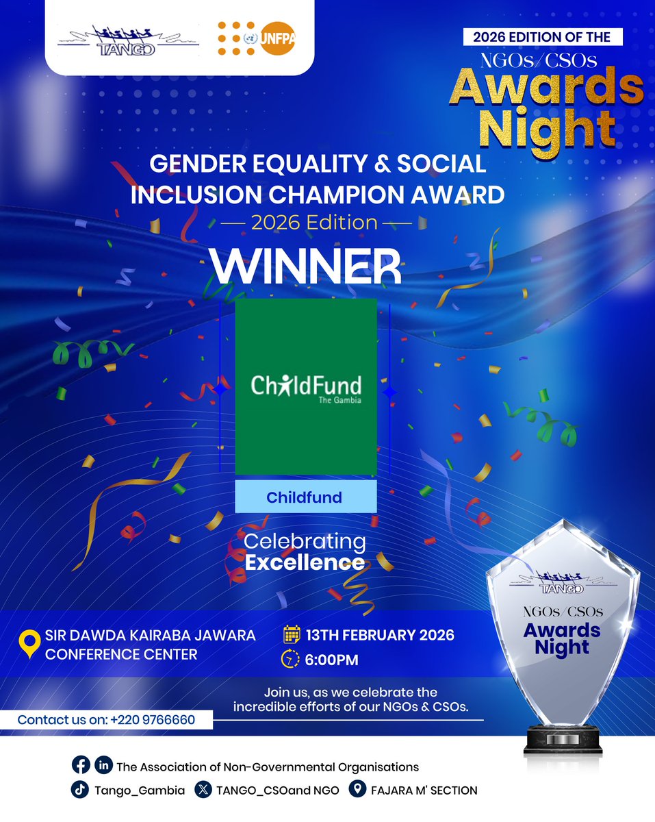 Congratulations @childfundtheGambia