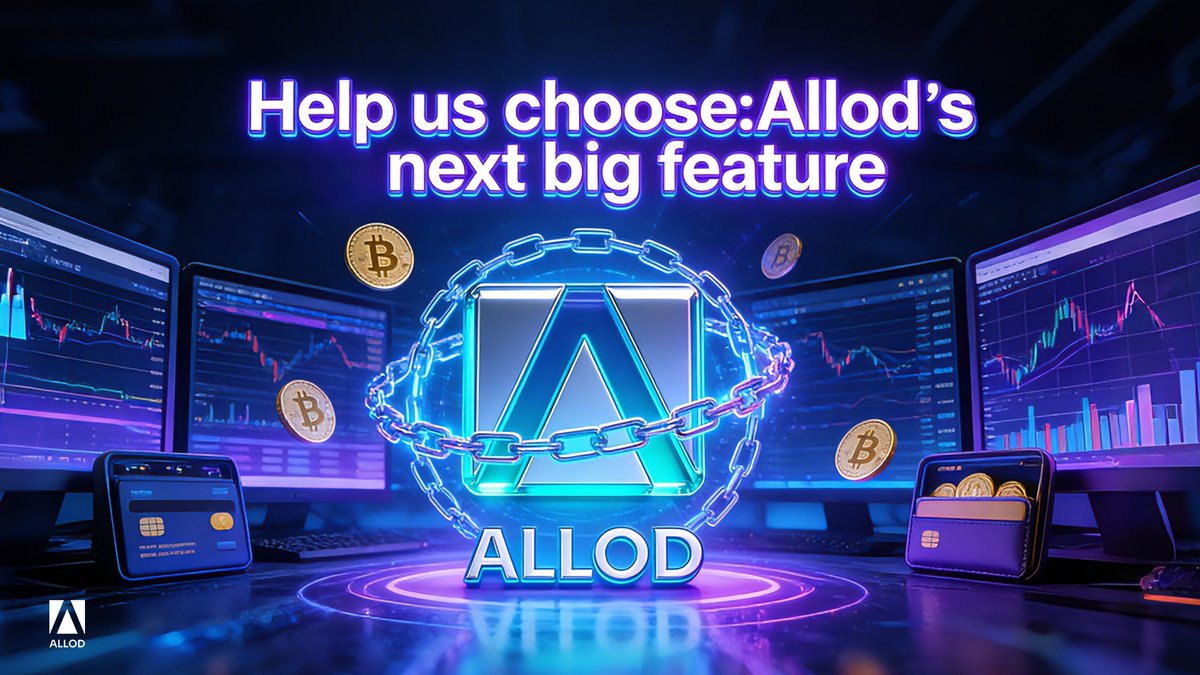 Allod_Official's tweet image. Your call, Allod fam! 🗳
Which feature should we prioritize for Allod ?
A) Advanced stop-loss orders 🛑
B) More cross-chain assets 🌐
C) AI strategy customization 🤖
Vote below—we’re building this FOR YOU!
#CommunityDriven #DeFiPoll #AllodTestnet #BuildWithUs